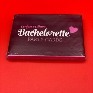 Confess or Dare Bachelorette Party Game Cards Fun Bride to Be Night Out